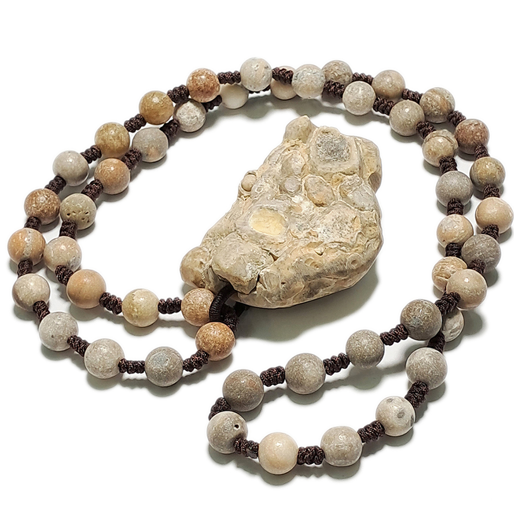 {龍宮舍利}原礦能量石項鍊A11【十方】153658