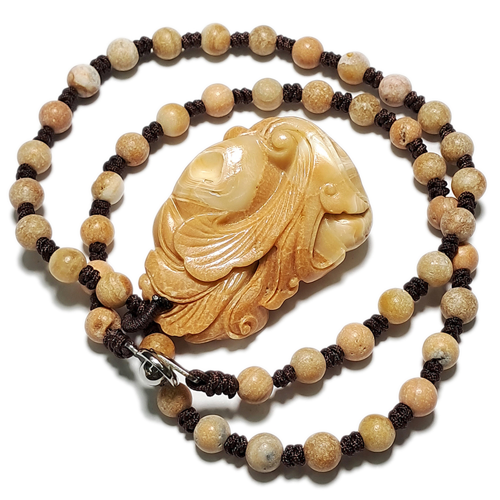 吉祥如意{跳出舍利}龍宮舍利項鍊A20【十方】153661