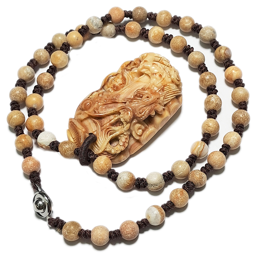 祥龍飛天{跳出舍利}龍宮舍利項鍊A20【十方】153666