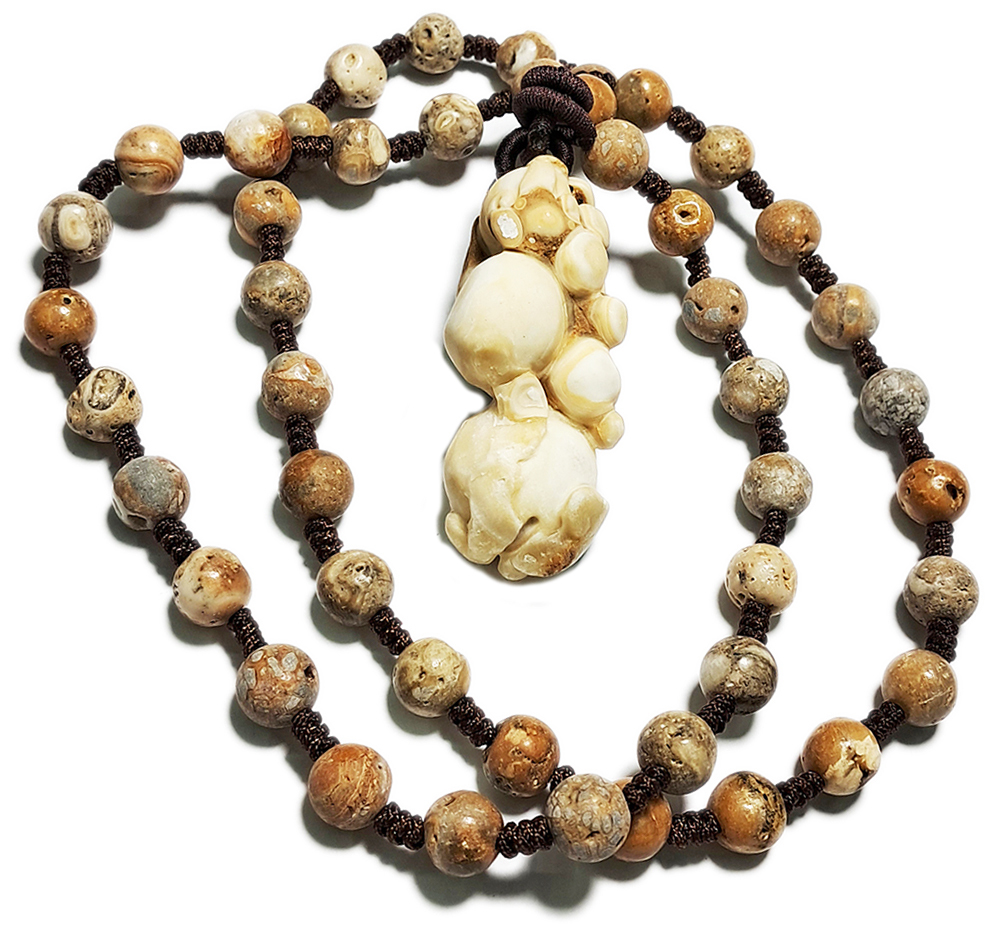 如意聚財{靈骨舍利}龍宮舍利項鍊A26【十方】153670