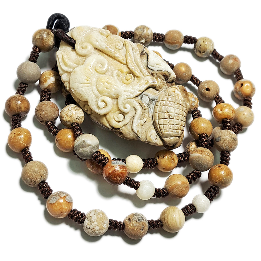 吉祥如意{靈骨舍利}龍宮舍利項鍊A26【十方】153673