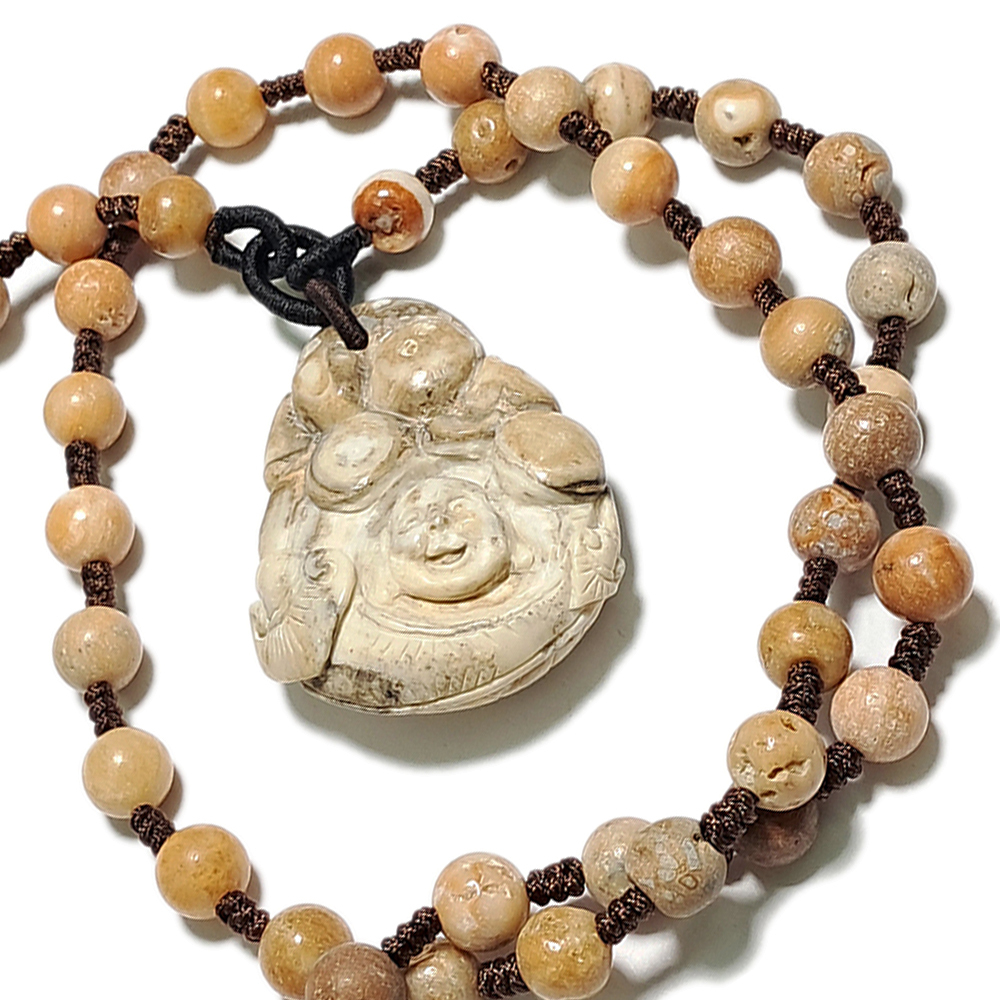 彌勒佛{靈骨舍利}龍宮舍利項鍊A26【十方】153675