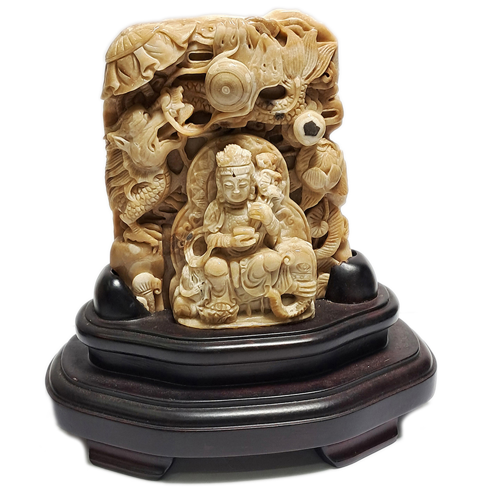 普賢菩薩{頂級}龍宮舍利 A39【十方】153694