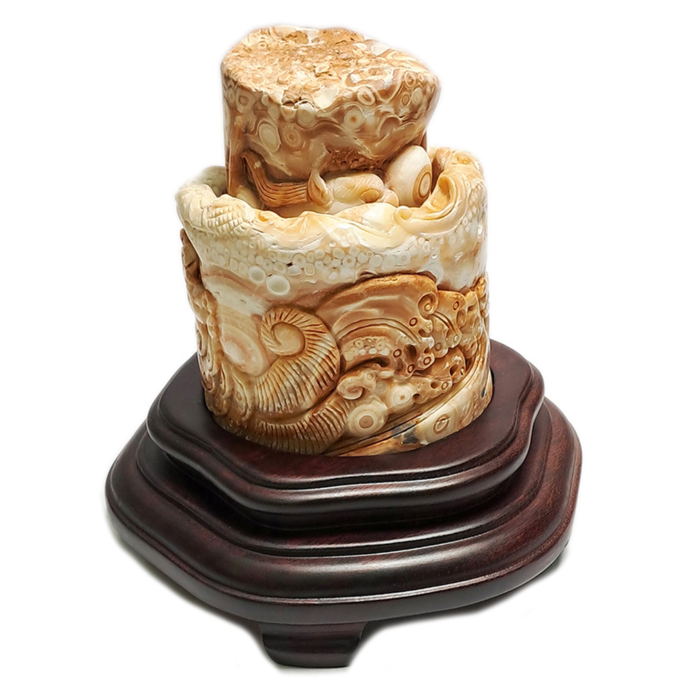 時來運轉{精品}龍宮舍利 開運擺件A37 【十方】153696