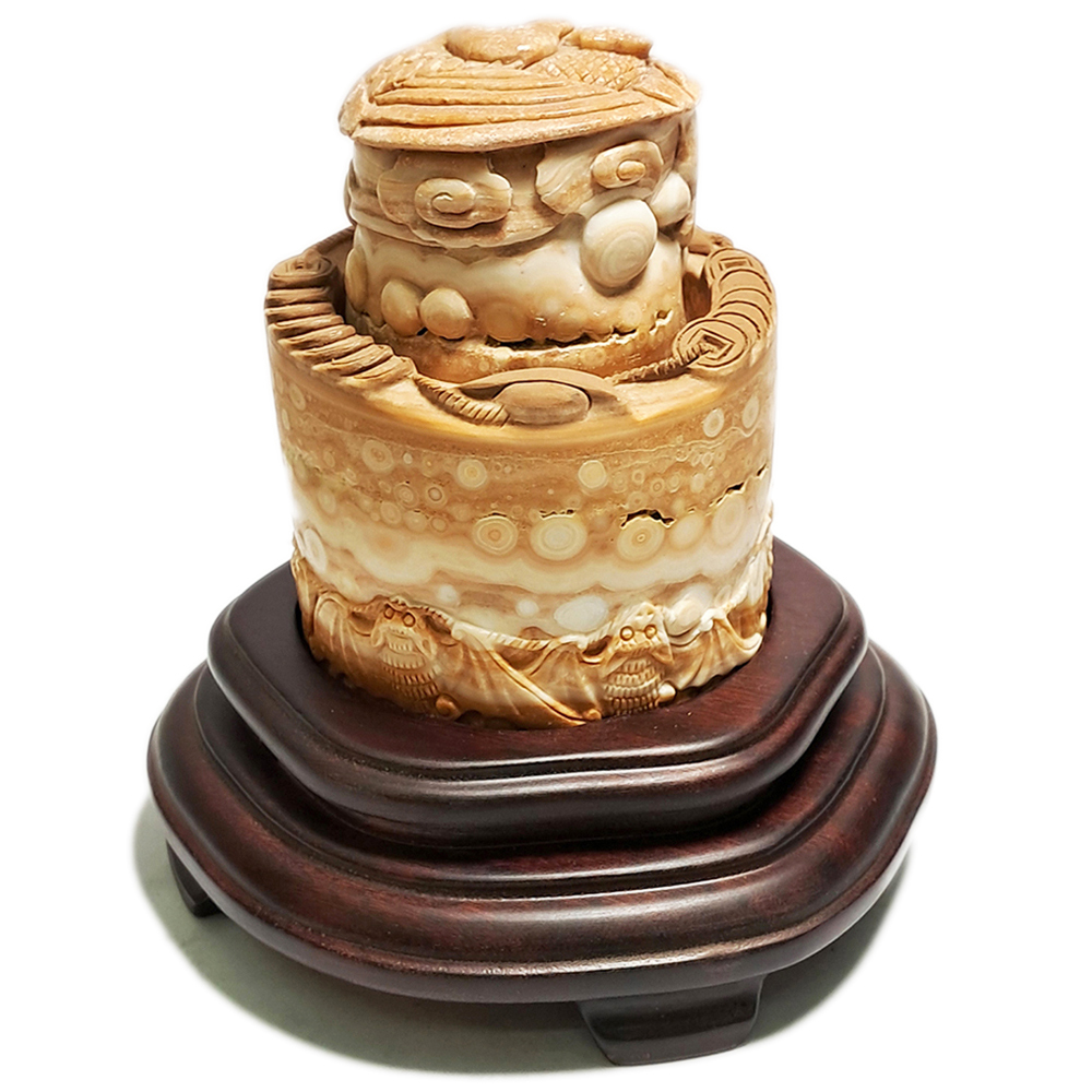 時來運轉{精品}龍宮舍利 開運擺件A37【十方】153697