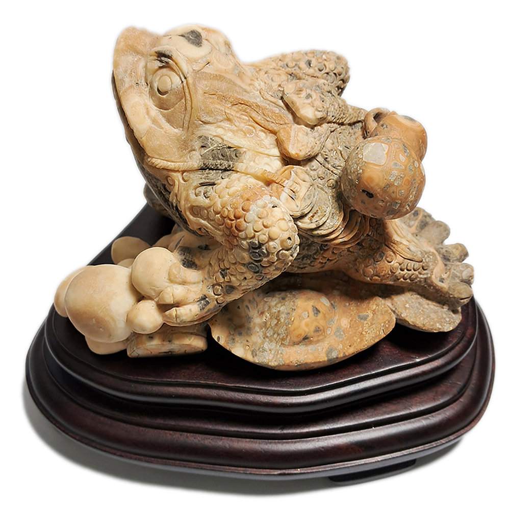 招財蟾蜍龍宮舍利 A38【十方】153698