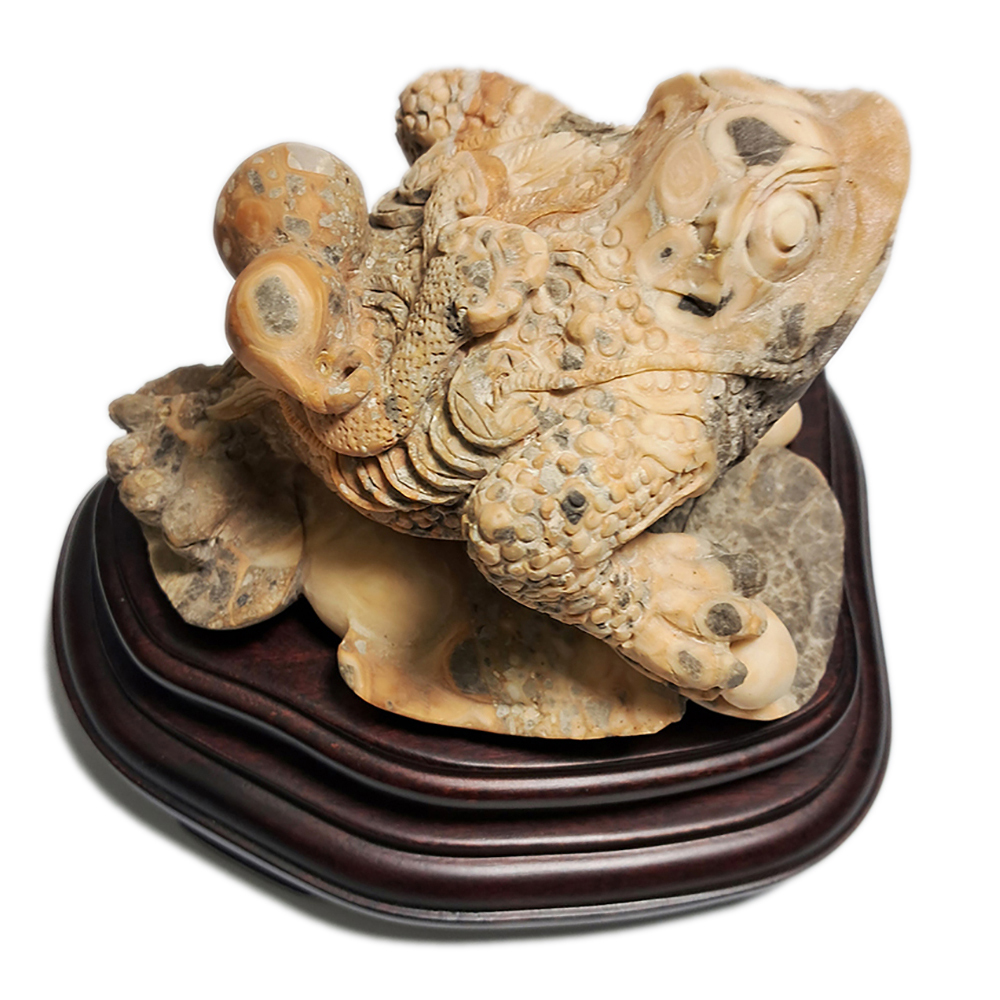 招財蟾蜍龍宮舍利 A38【十方】153698