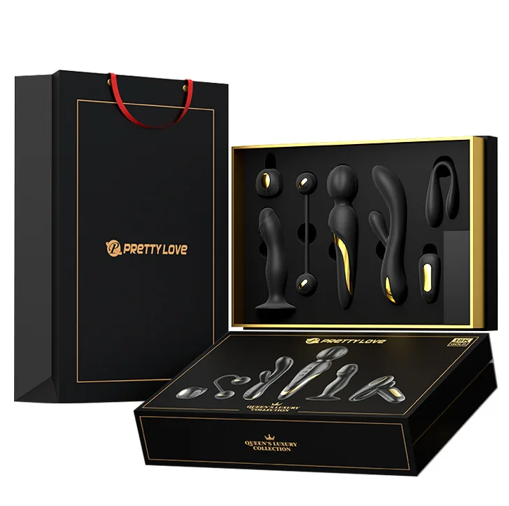 〔奢華之選〕 PrettyLove Queen's Luxury Collection 六合一玩具套裝