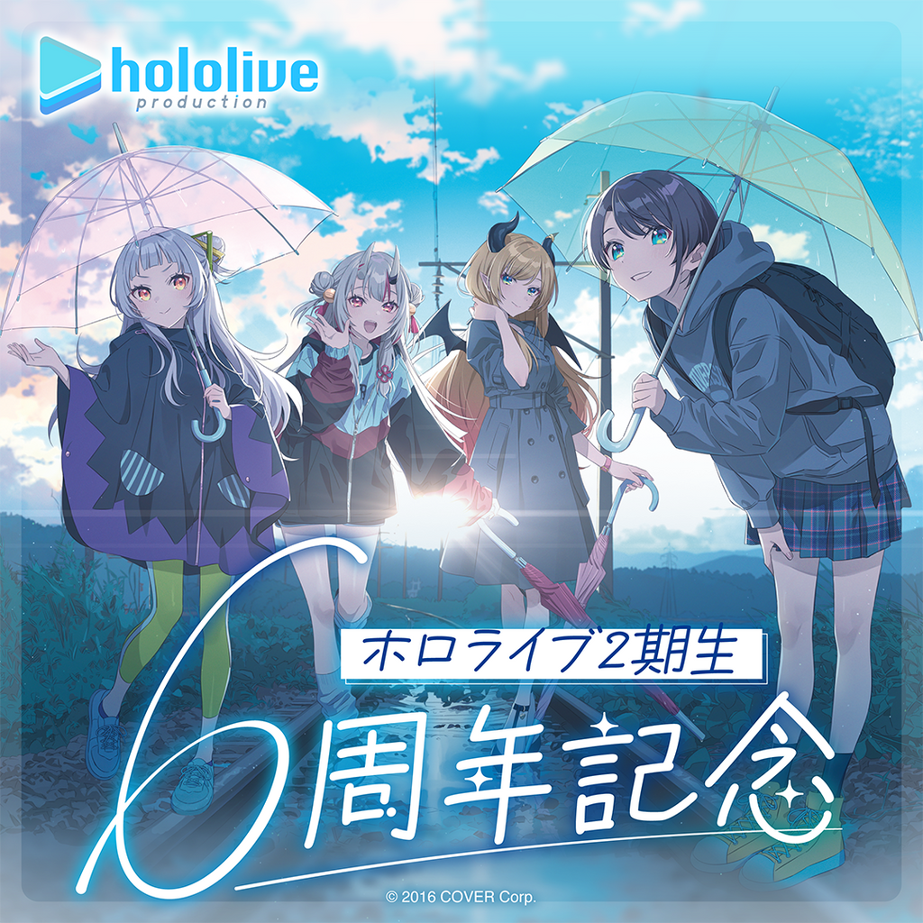 「官方代購」Hololive ホロライブ2期生 6周年記念