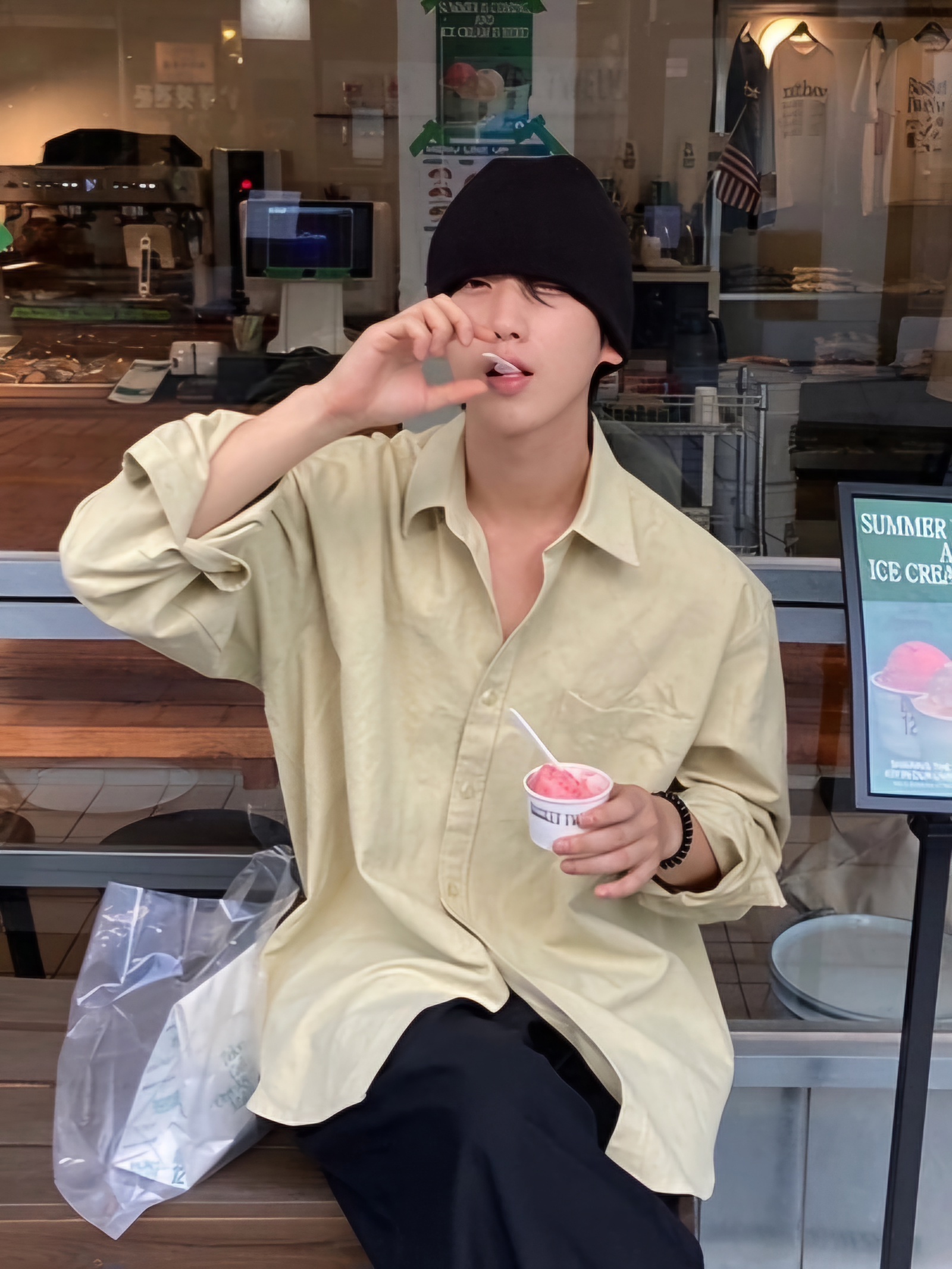 Hitz牛津寬鬆襯衫