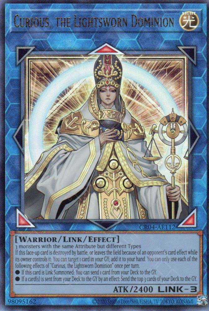 CR04-AE112 Curious, the Lightsworn Dominion (UL)