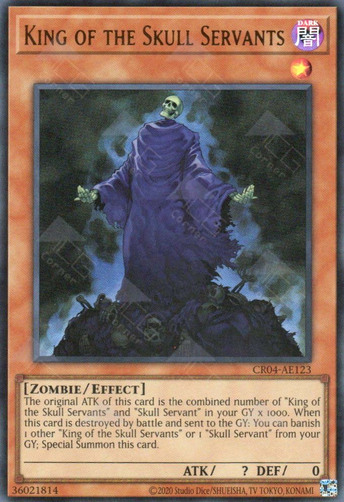 CR04-AE123 King of the Skull Servants (UR)