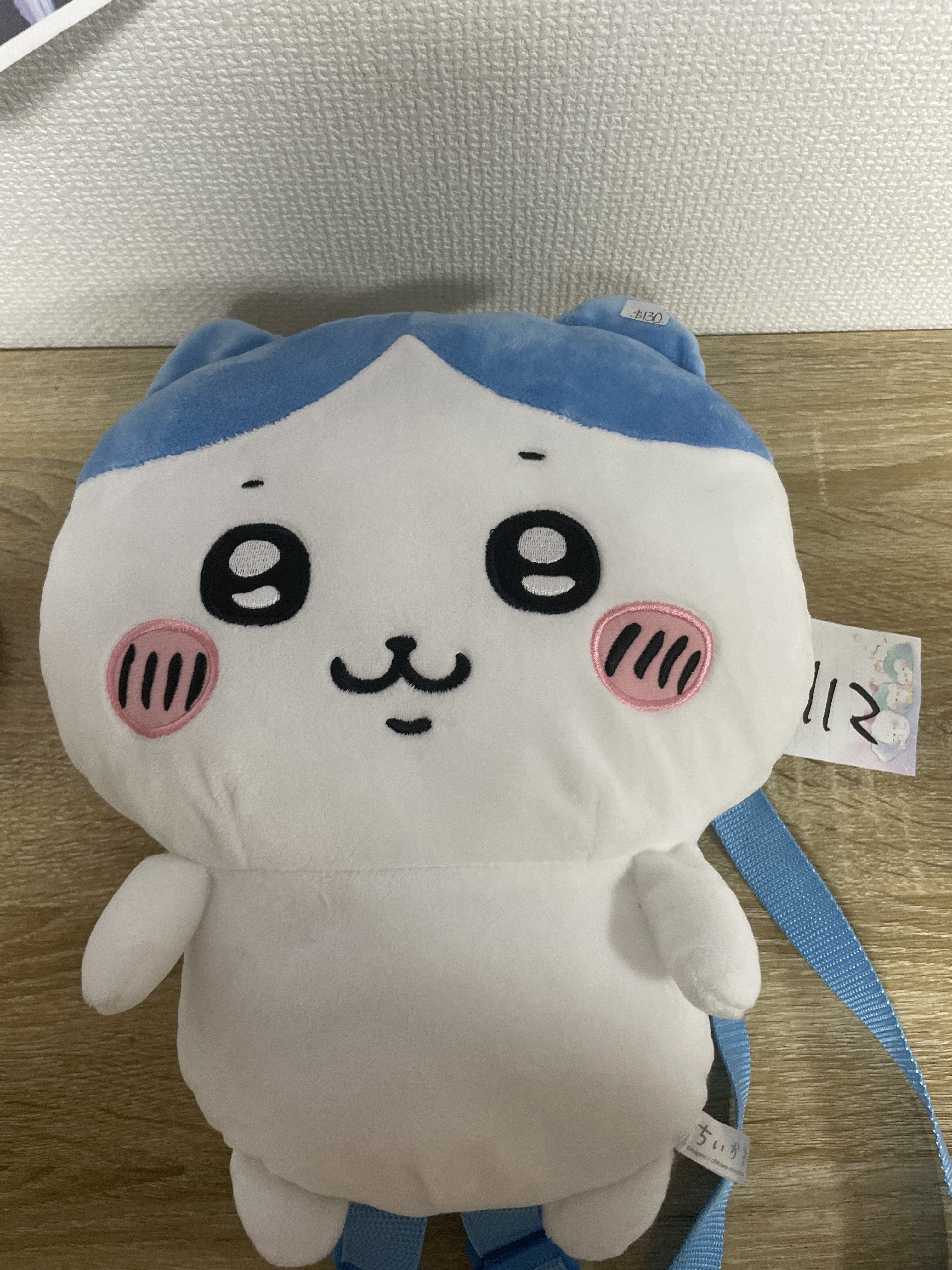 CHIIKAWA  八字貓  背包 公仔 #112