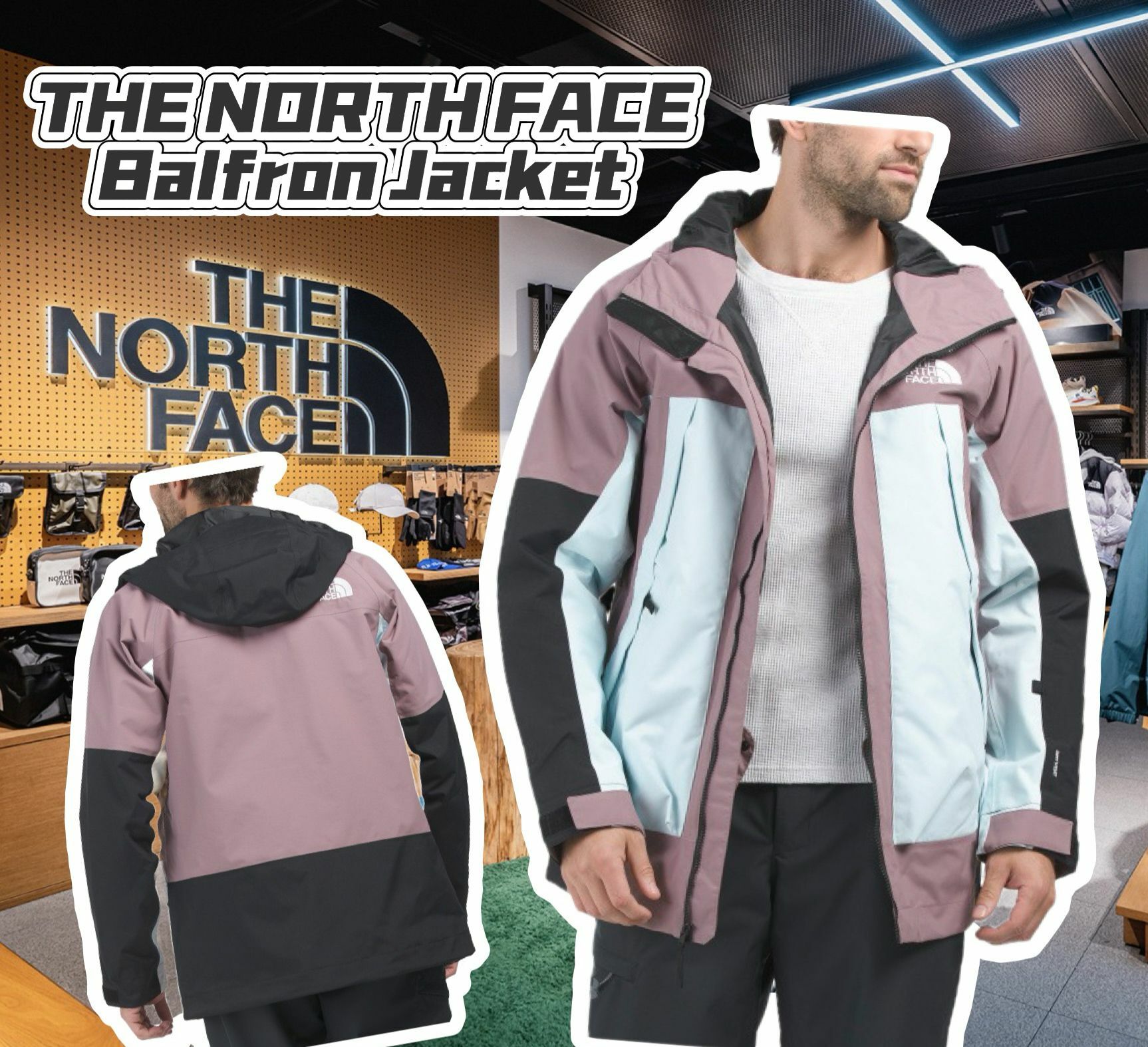 【預購】THE NORTH FACE Balfron G091706 男裝防水外套