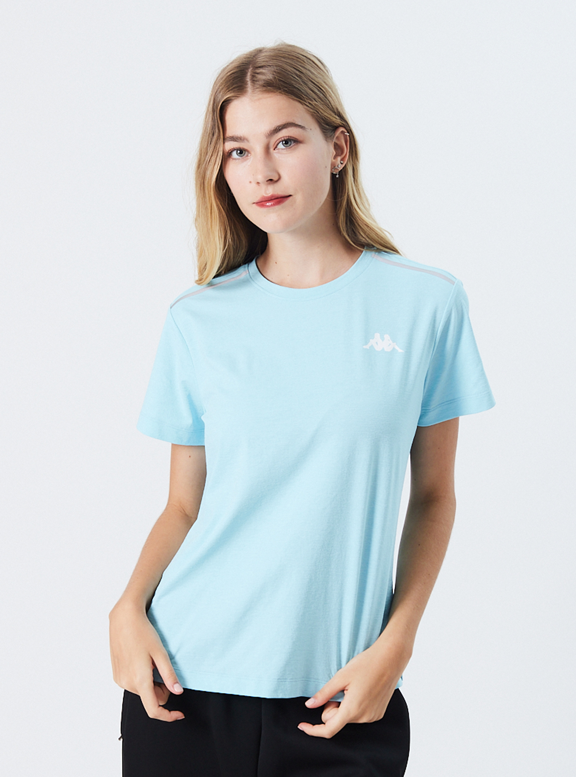 女款 吸濕排汗開岔短袖T-Shirt