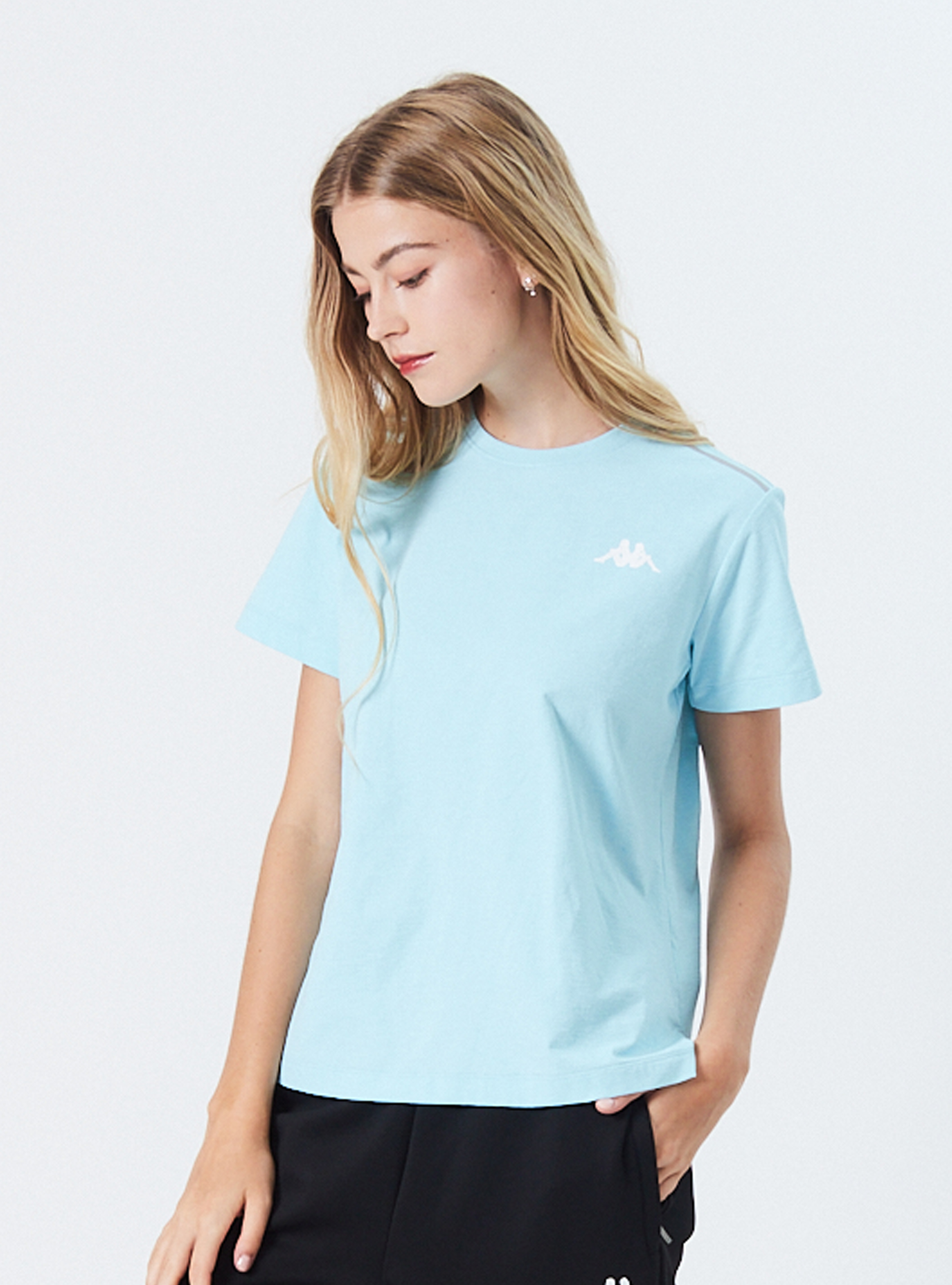 女款 吸濕排汗開岔短袖T-Shirt