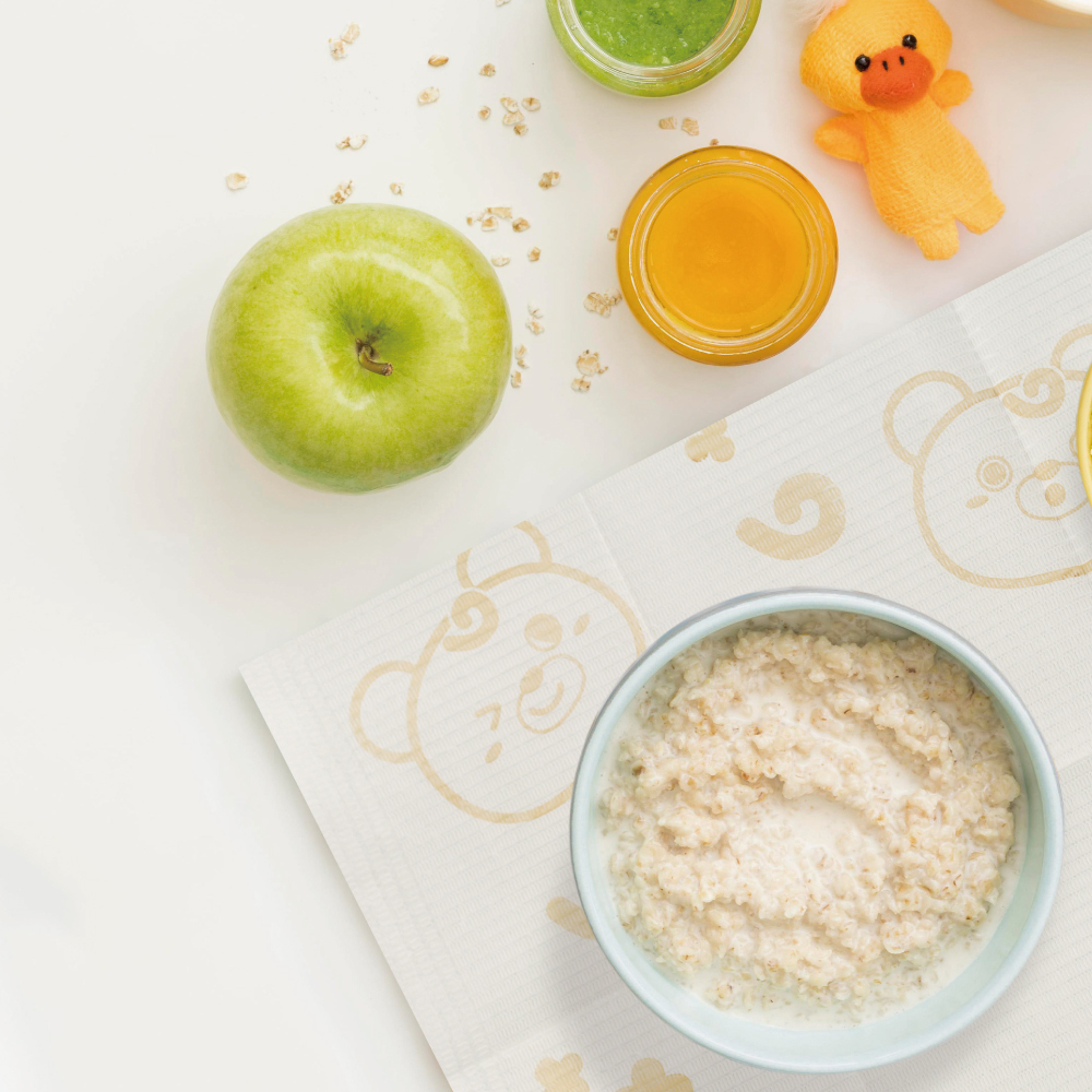 拋棄式餐墊紙(50張/包，10包/箱)_妙妙熊