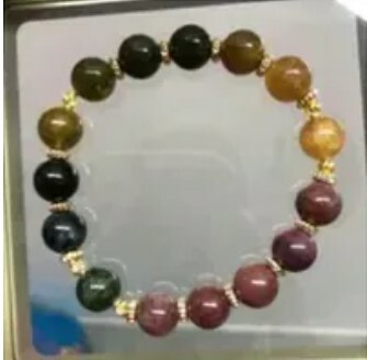 [S] GEMZ & CO TSA LUCK COME MY WAY BRACELET, TOURMALINE, Y132 (Y132)