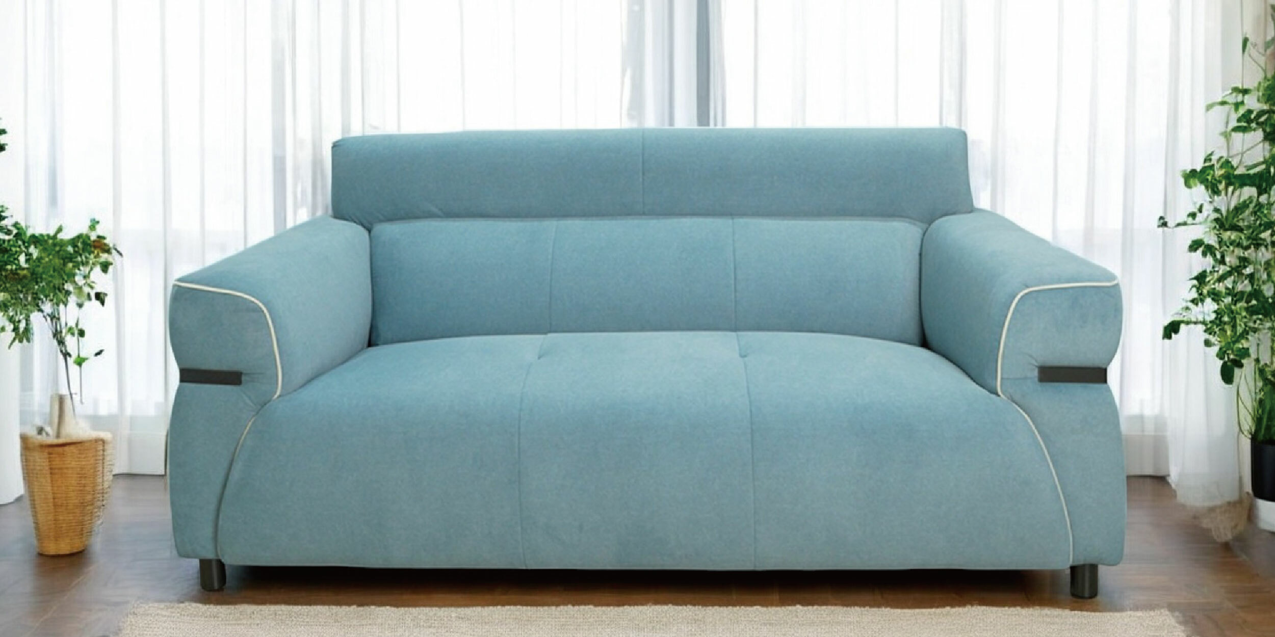 三人座沙發｜薰衣草