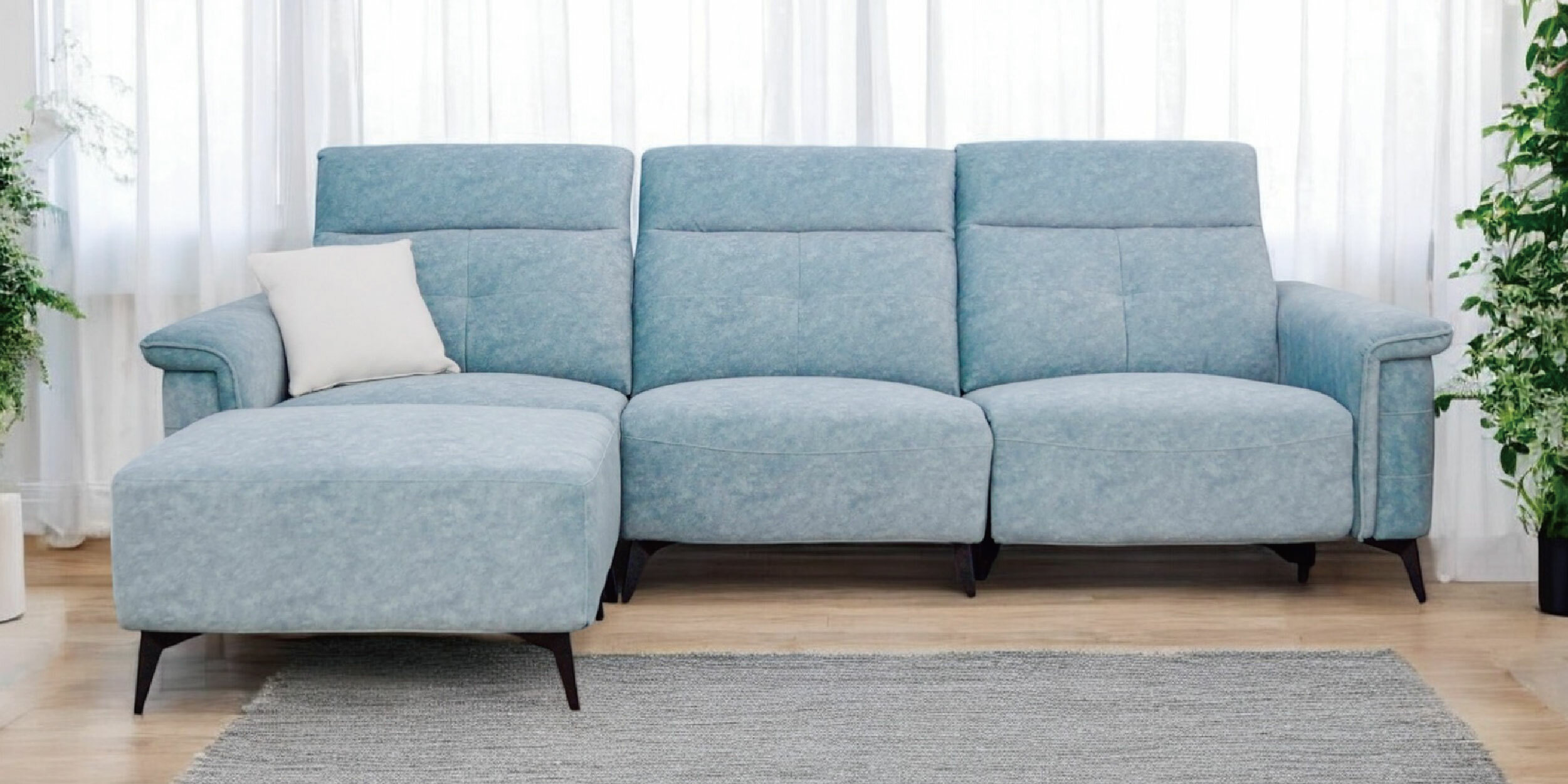 L型沙發 | 電動沙發 款式1（天虎）