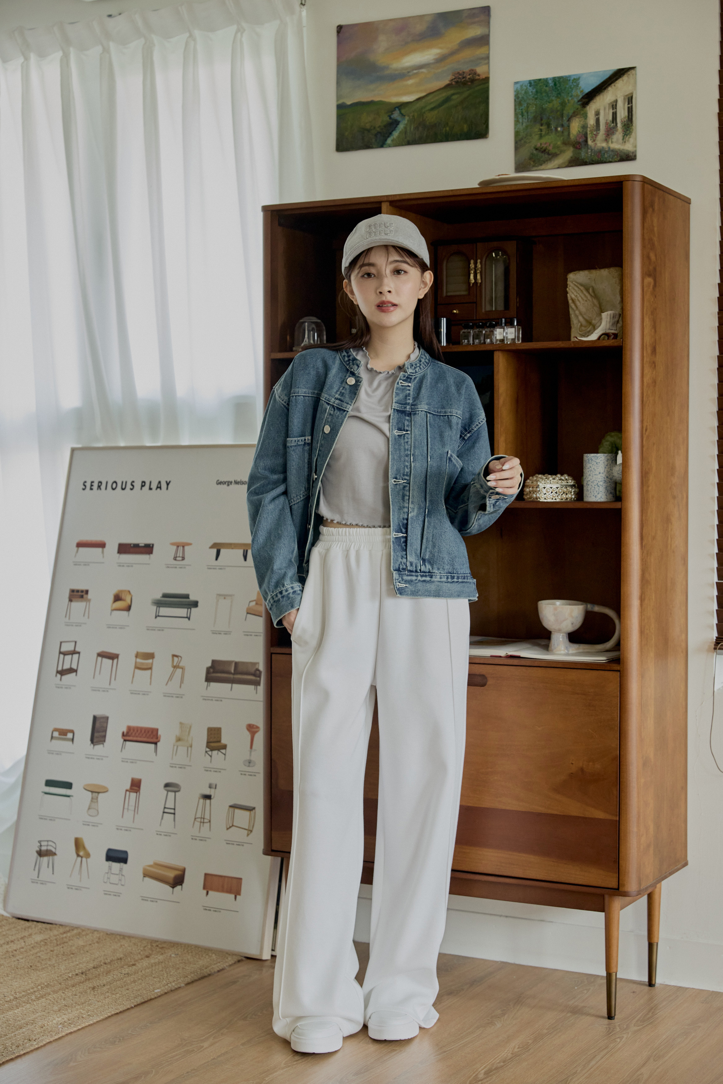 居家休閒軟綿綿賴床長褲