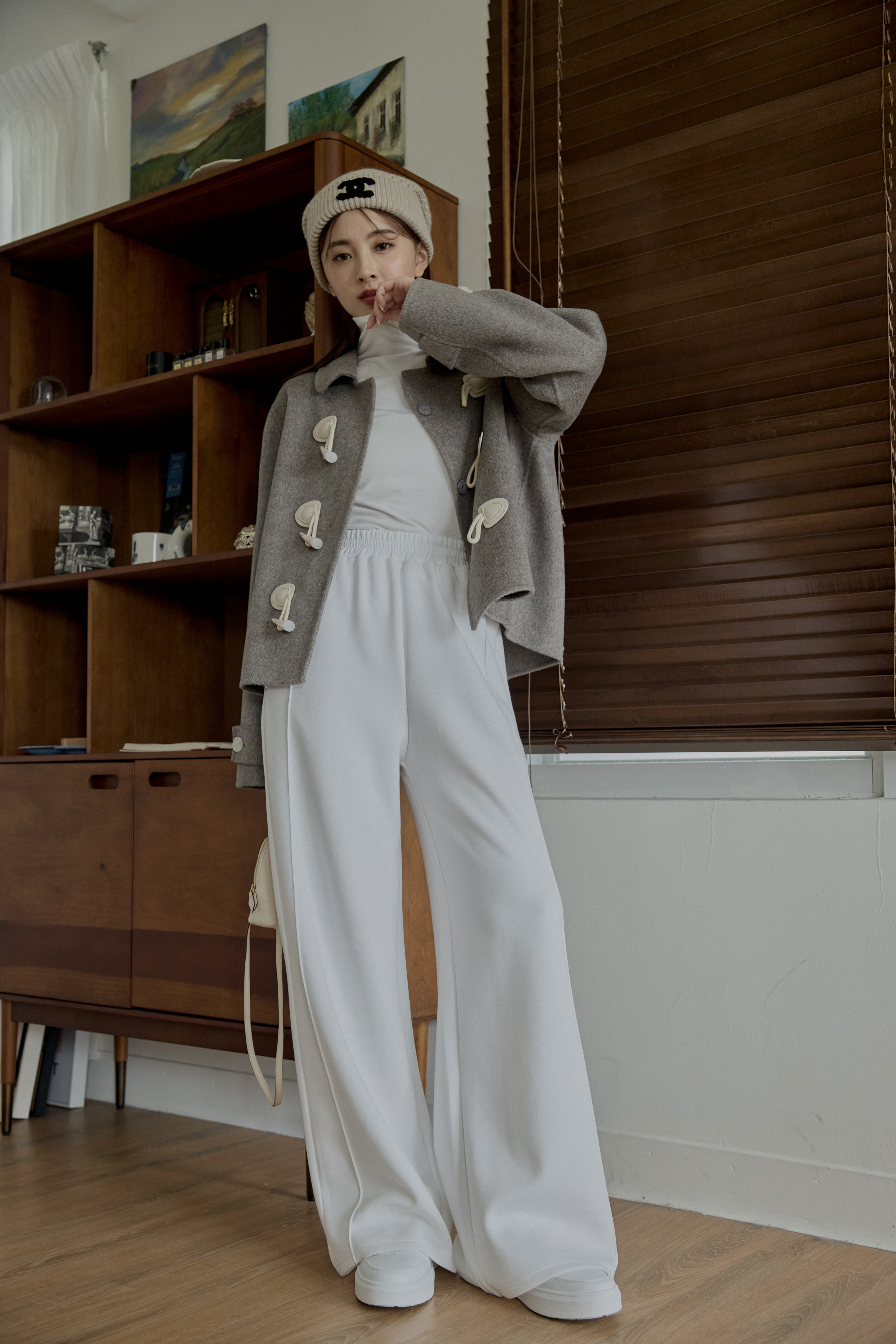 居家休閒軟綿綿賴床長褲