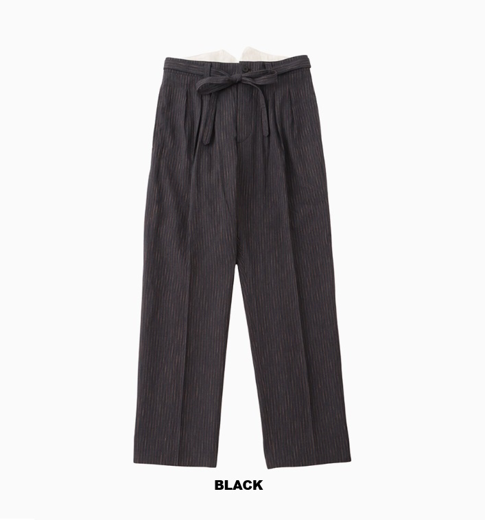 RE-STOCK: VISVIM ICT HAKAMA PANTS - BLACK PRE ORDER ITEM (預訂中)