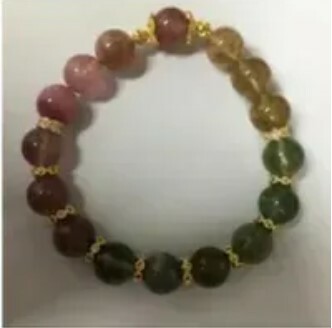 [S] GEMZ & CO TSA ULTIMATE BLESSING BRACELET, TOURMALINE, Y139 (Y139)