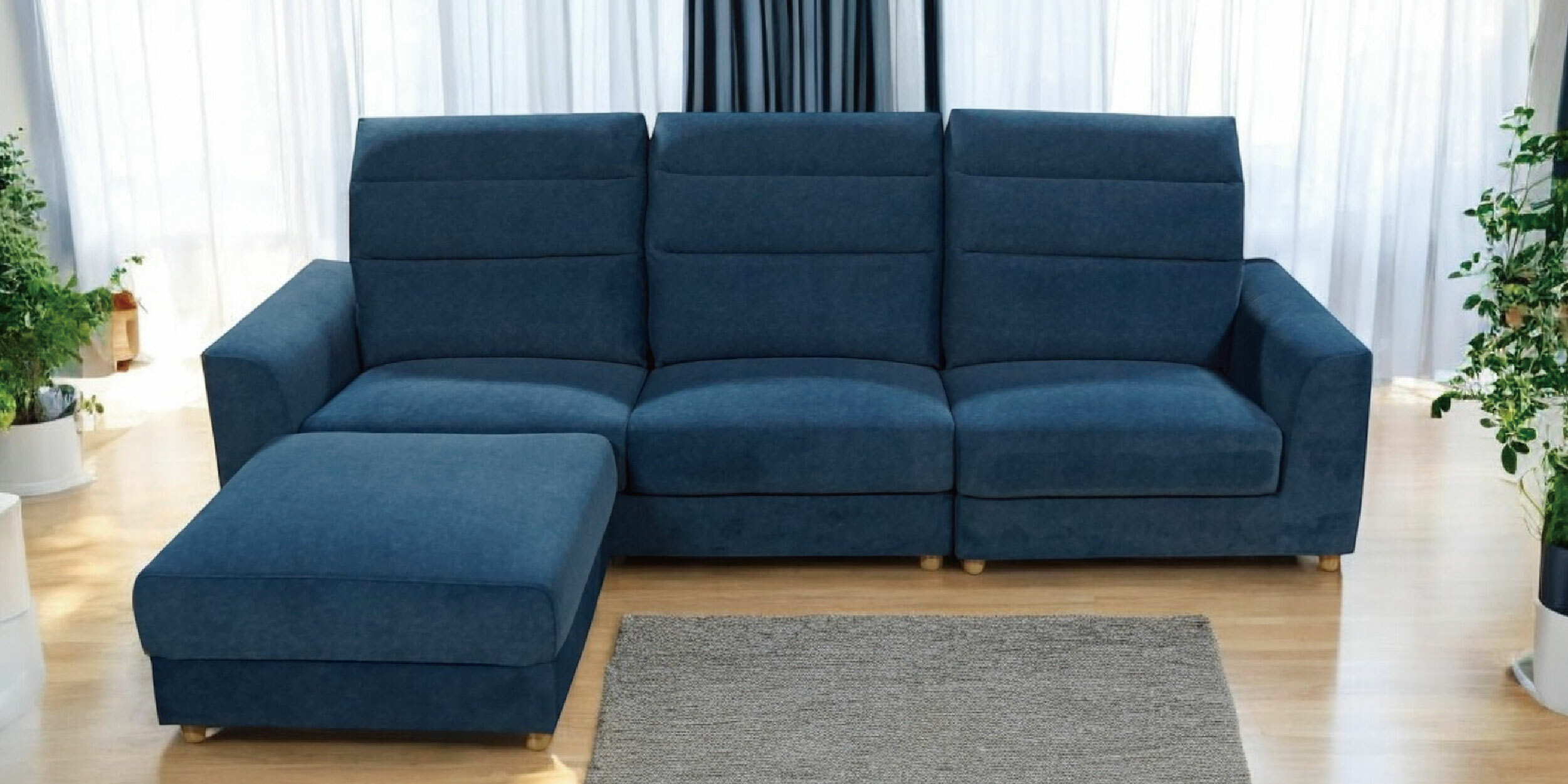 L型沙發 | 毛毛蟲