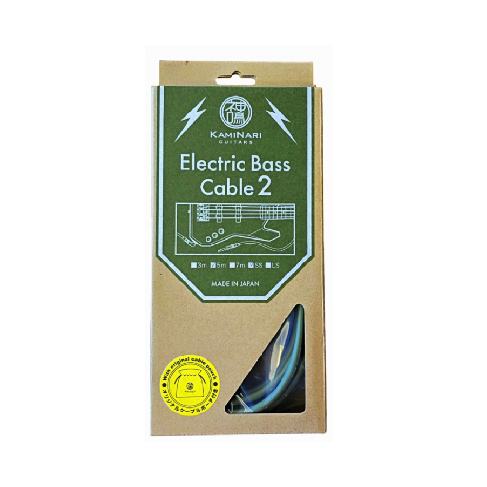 神鳴 Kaminari 神鳴 Kaminari / 電貝斯導線 TS - LTS (兩種尺寸可選) — 三峽吉他 / Bass