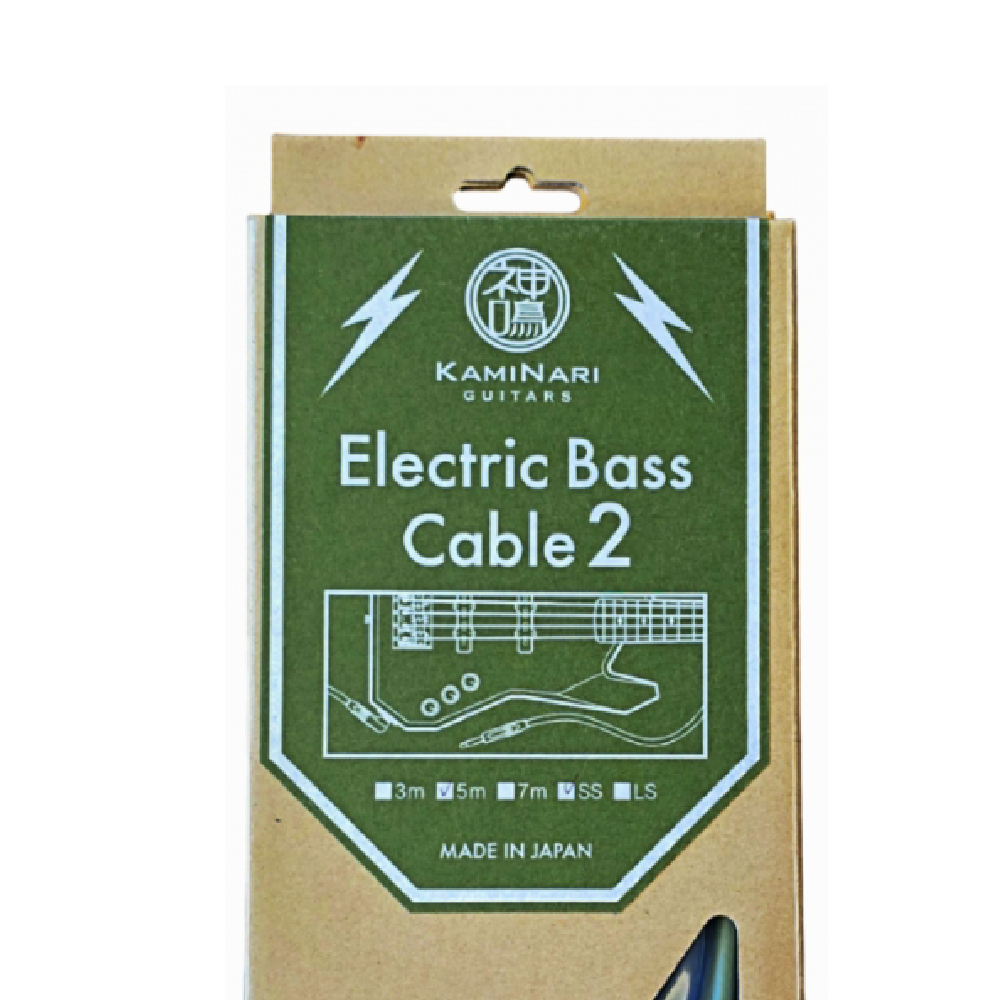 神鳴 Kaminari 神鳴 Kaminari / 電貝斯導線 TS - LTS (兩種尺寸可選) 第 2 張圖片｜三峽吉他 / Bass