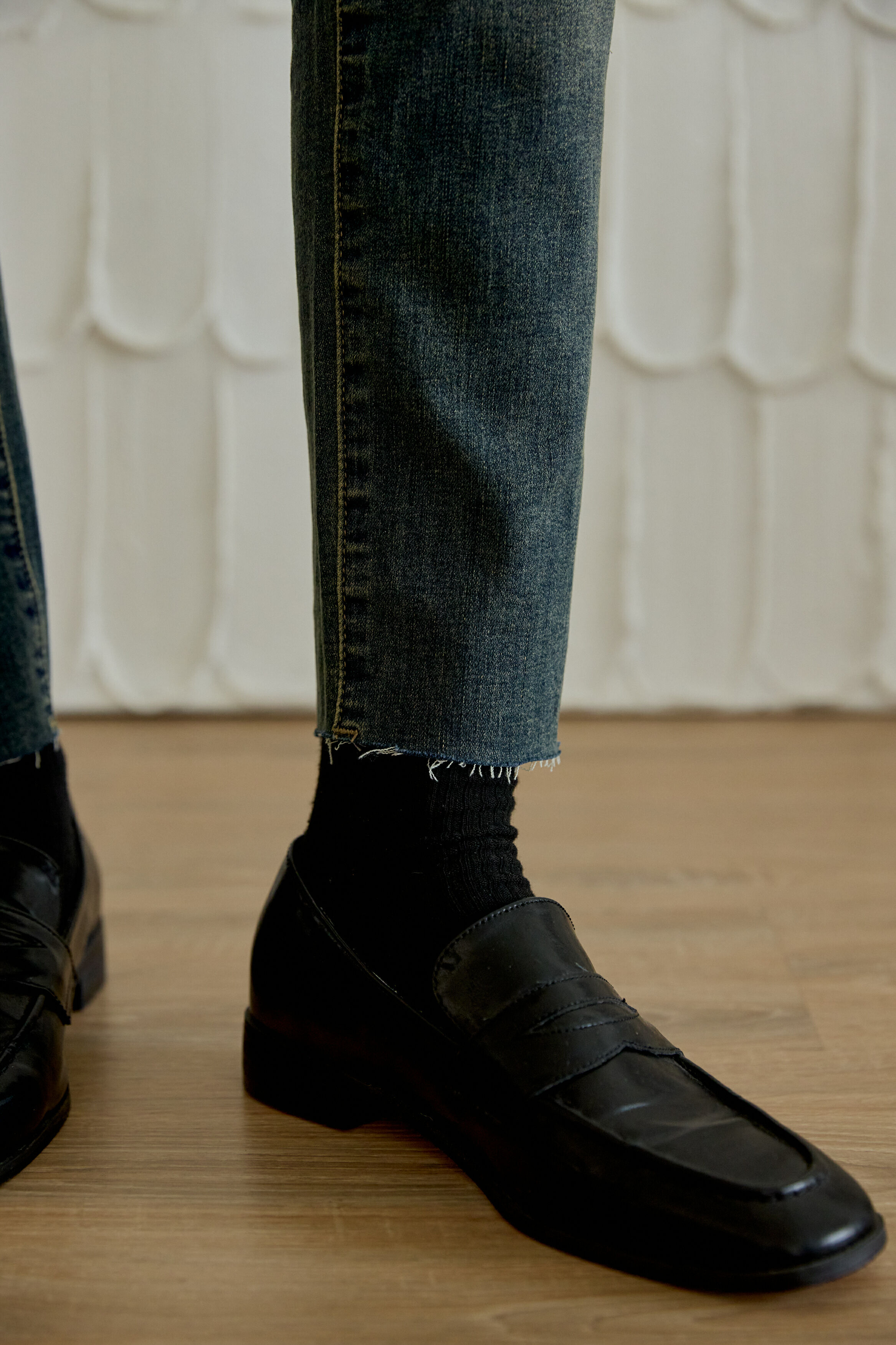 捨不得洗超彈性牛仔褲