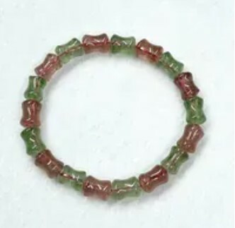 [S] GEMZ & CO TSA LADDER OF SUCCESS 2 BRACELET, TOURMALINE BAMBOO, Y143 (Y143)