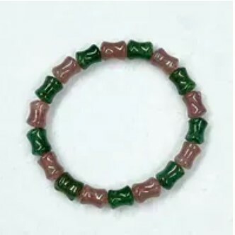 [S] GEMZ & CO TSA LADDER OF SUCCESS 1 BRACELET, TOURMALINE BAMBOO, Y144 (Y144)