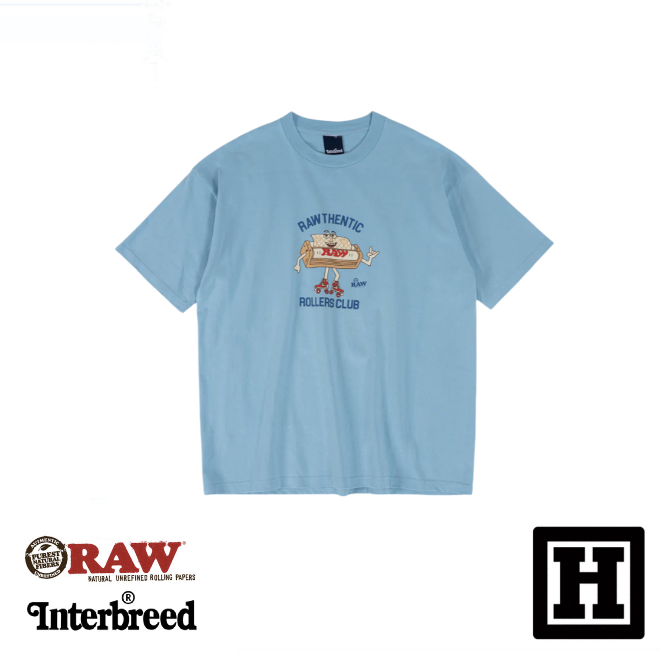 RAW x INTERBREED “ROLLERS CLUB SS Tee” 限量聯名 短袖T恤「日本製」