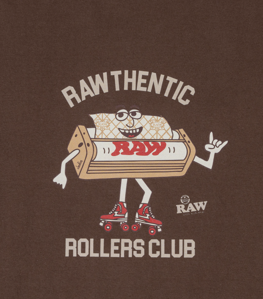 RAW x INTERBREED “ROLLERS CLUB SS Tee” 限量聯名 短袖T恤「日本製」