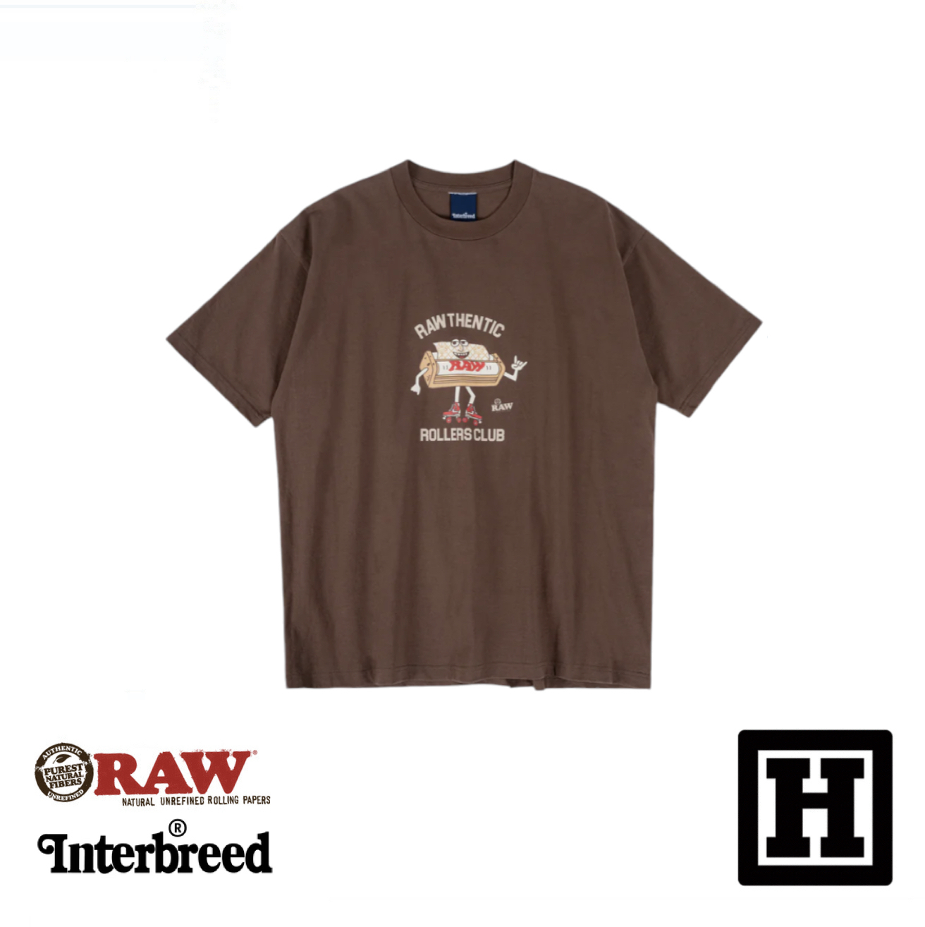 RAW x INTERBREED “ROLLERS CLUB SS Tee” 限量聯名 短袖T恤「日本製」