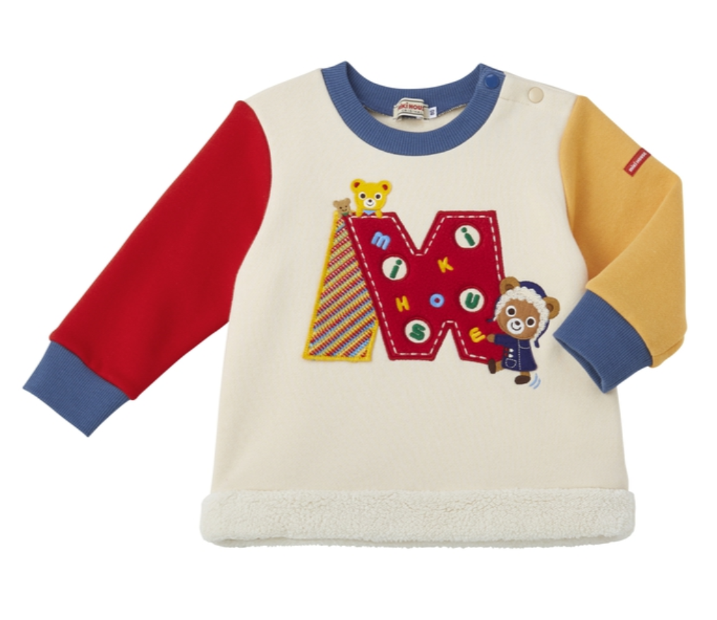 主題圖案絨毛衛衣