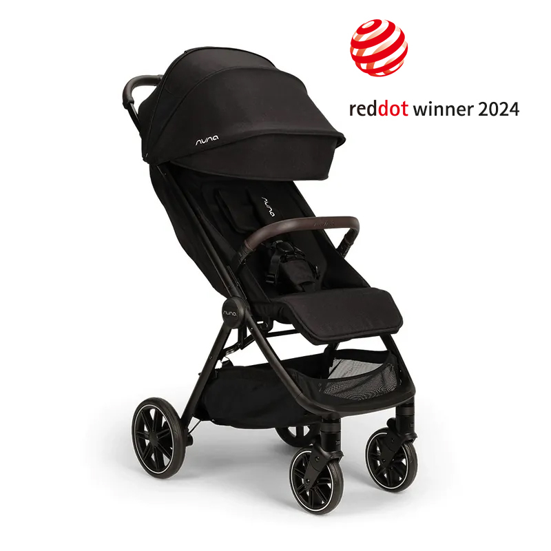 Nuna -  TRVL™ lx 輕量自動收摺嬰兒推車 (黑色)