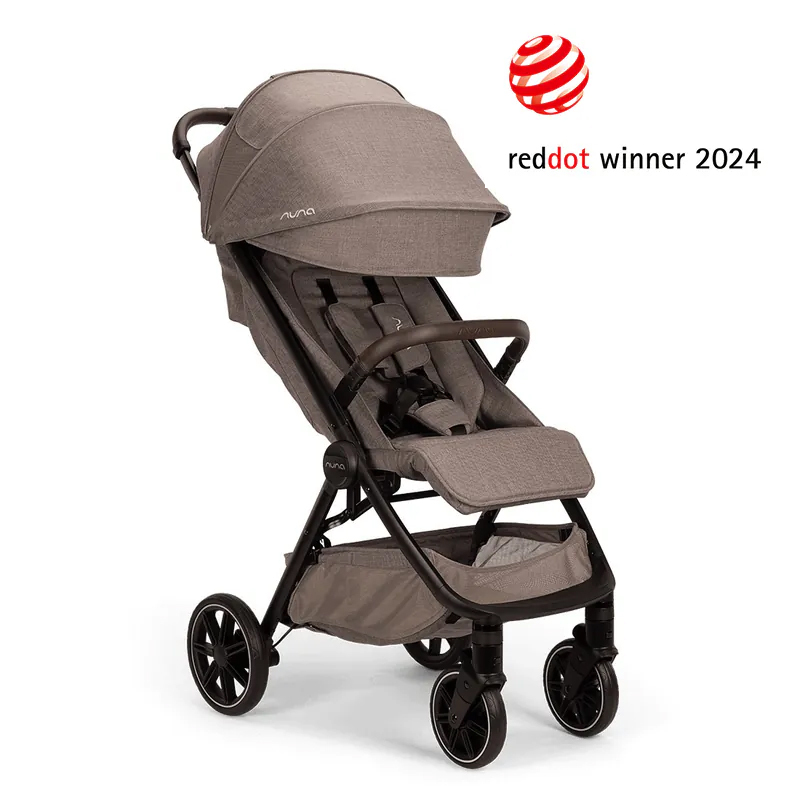 Nuna - TRVL™ lx 輕量自動收摺嬰兒推車 (初生至4歲)(雪松色)