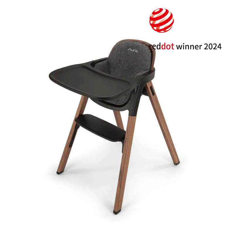 Nuna - bryn™ 實木嬰兒餐椅 (黑色)