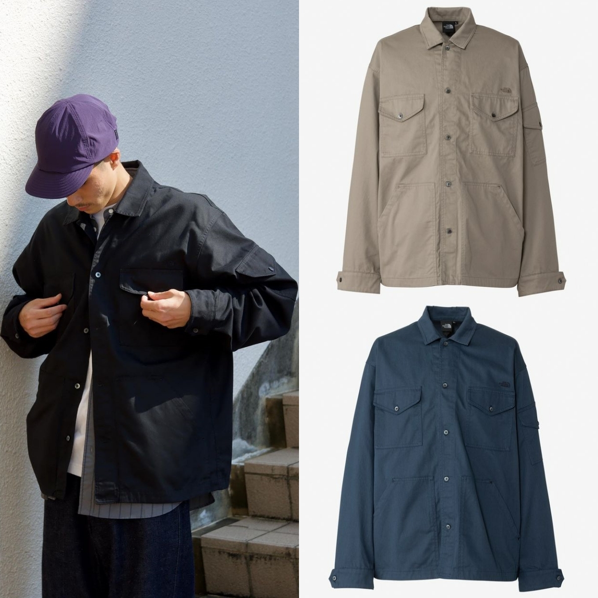 預購┃日本 THE NORTH FACE Frost Forge Utility Jacket 襯衫 外套