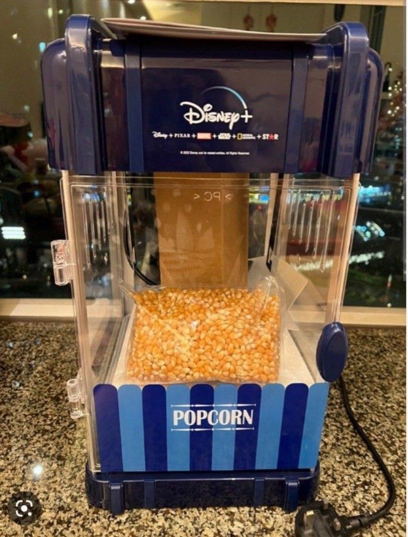 迪士尼自製戲院特別版爆谷機