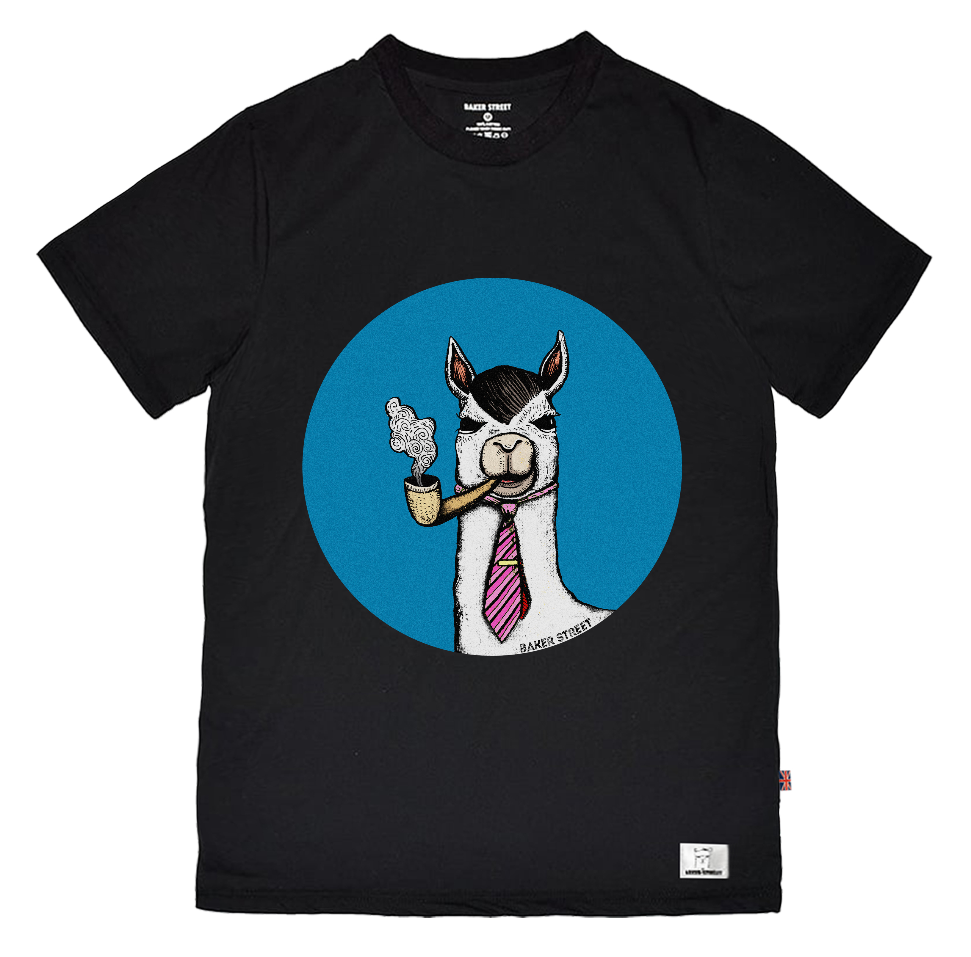 Smokin' Alpaca 藍圈煙斗 童裝短T