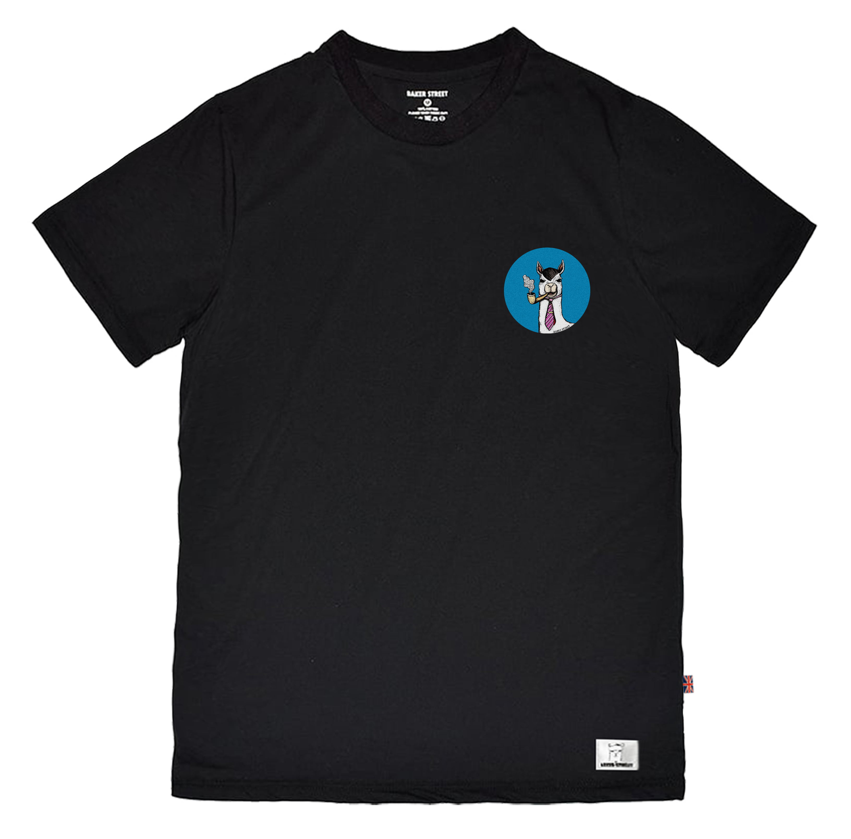 Little Stamp: Smokin' Alpaca 藍圈煙斗 童裝短T