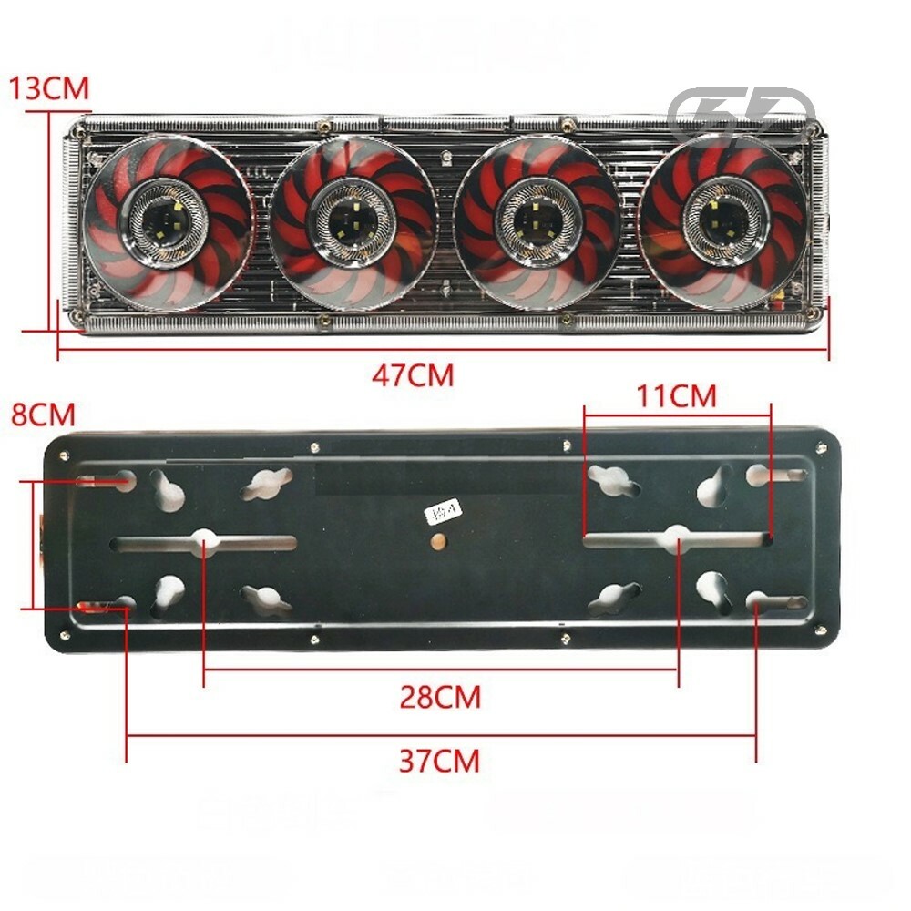 大貨車LED多功能後尾燈 晶典光電