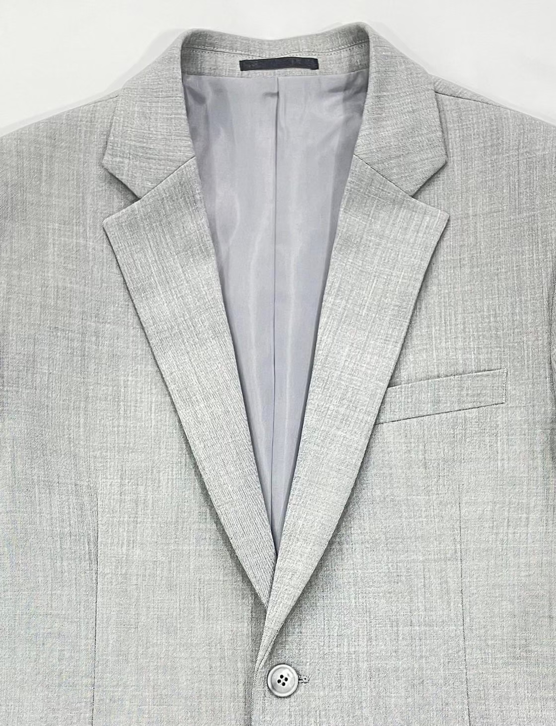 淺灰色西裝外套-5