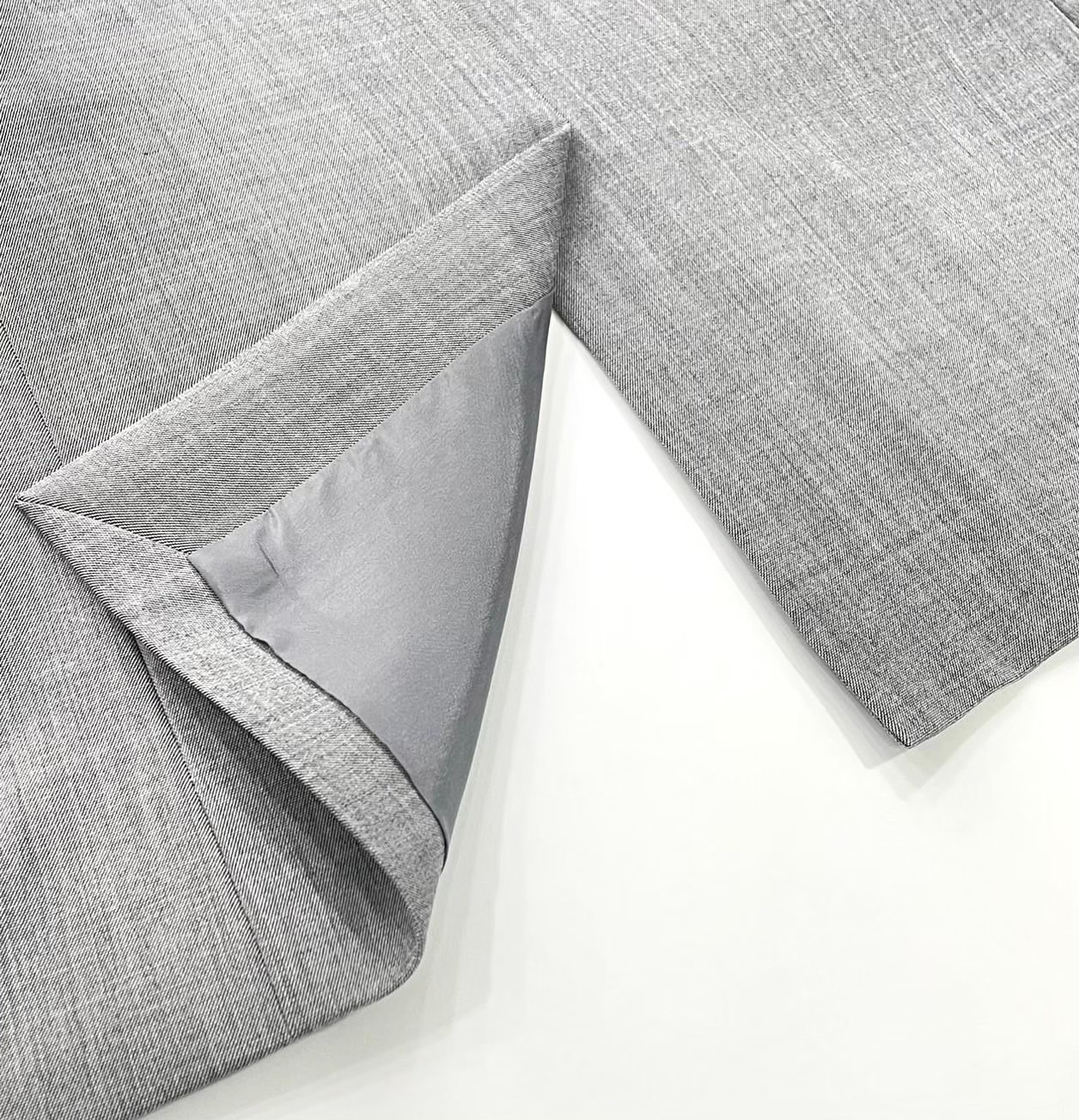 淺灰色西裝外套-7