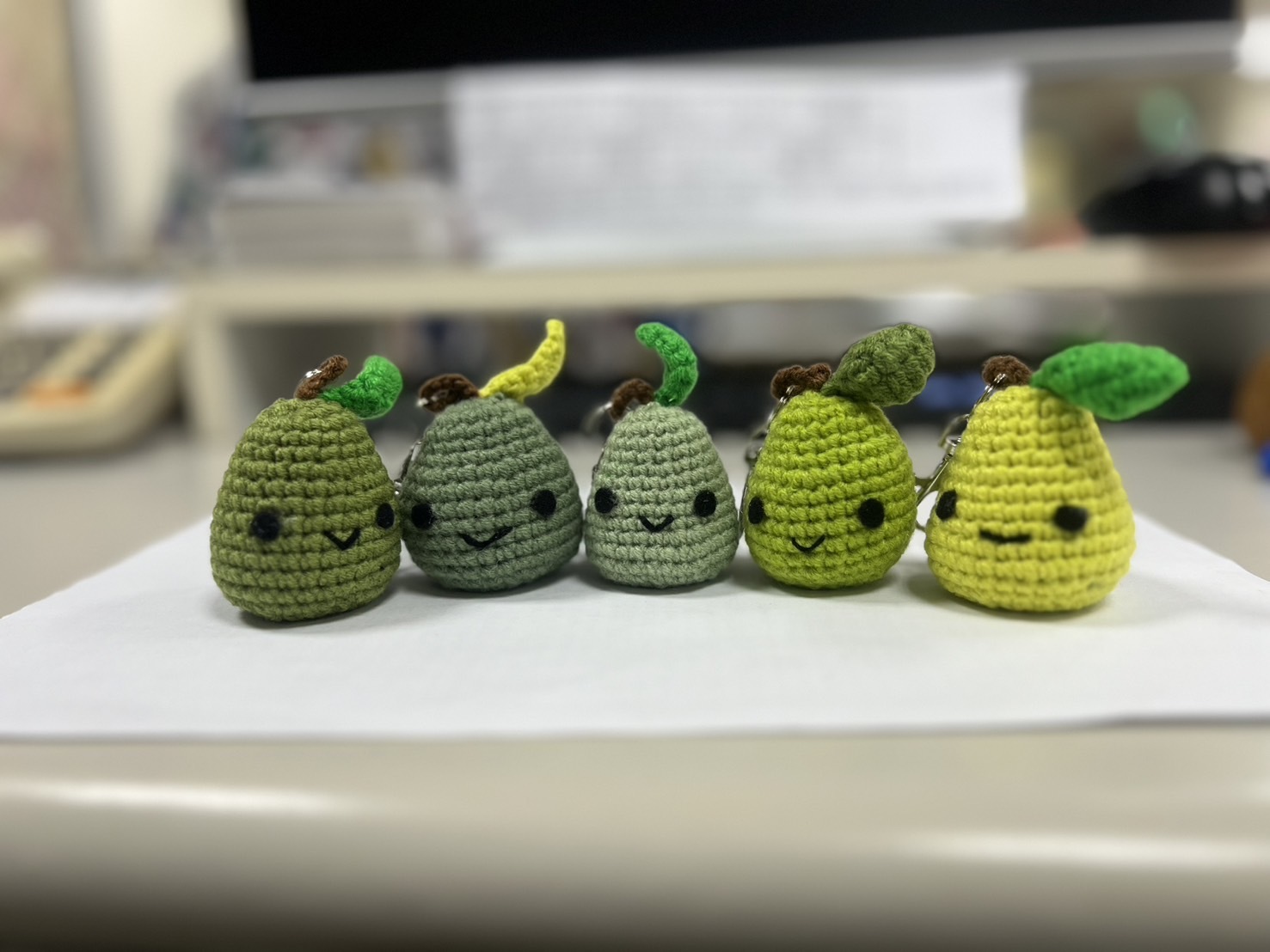 鳳山院|中秋限定--手勾毛線柚子吊飾