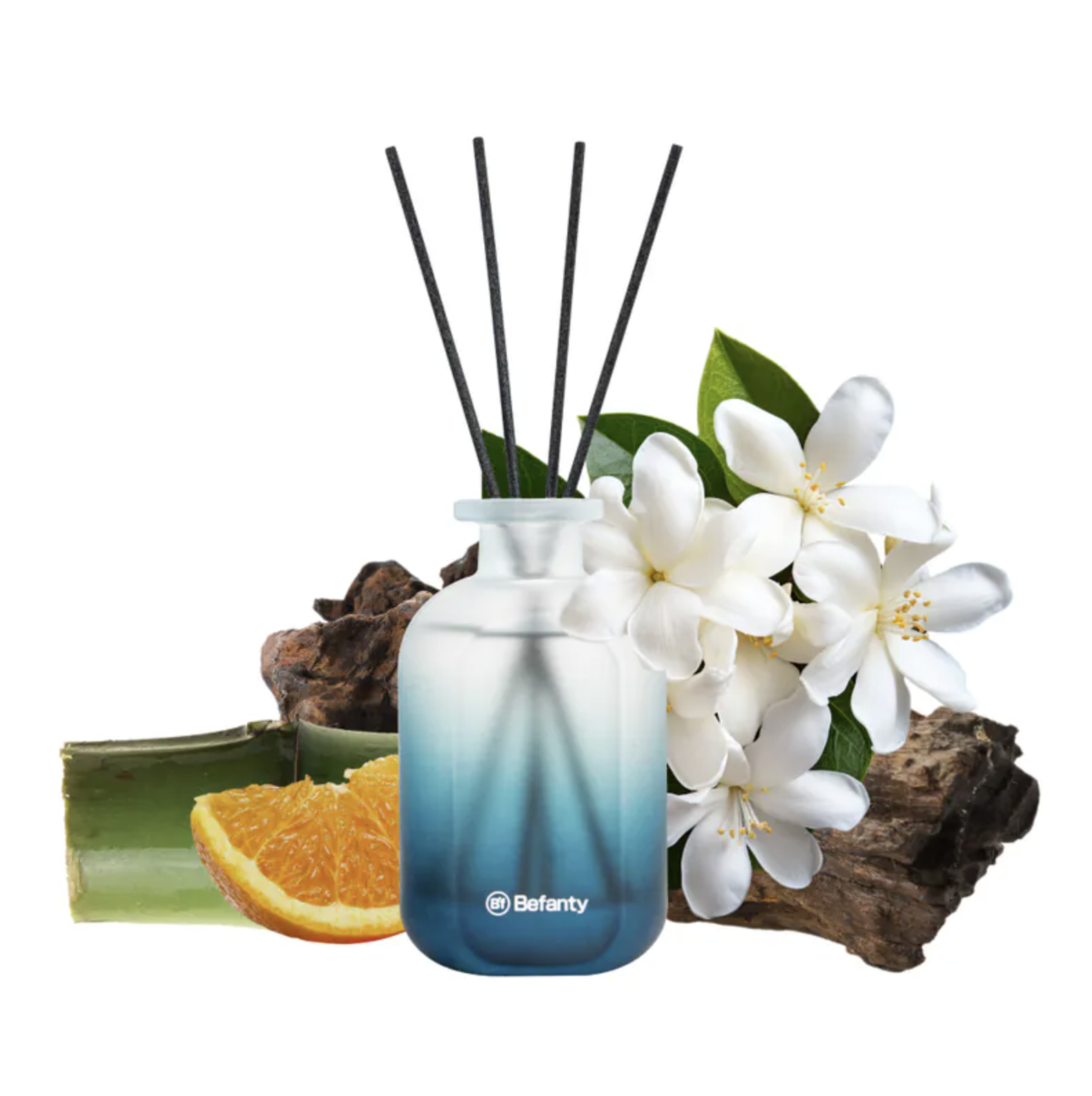 【 B'f 】群青之境擴香瓶 - 島嶼茉莉